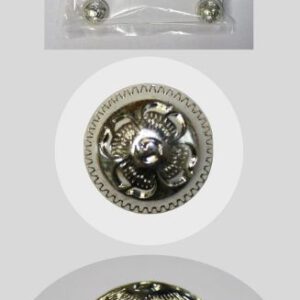 Magnetic Start Number Holders Silver Concho