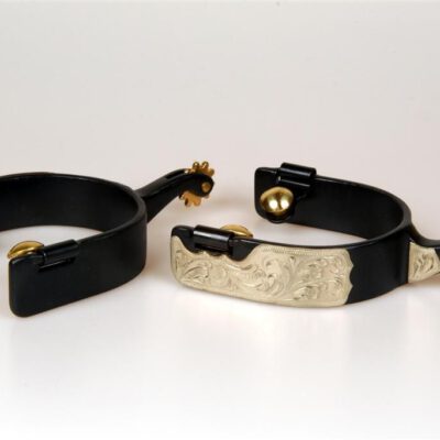 Spurs Black Steel and German Silver Type 3
