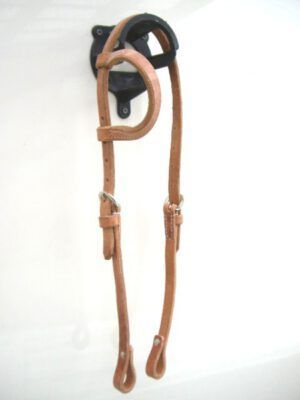 1 Ear Training Bridle Hermann Oak Leather