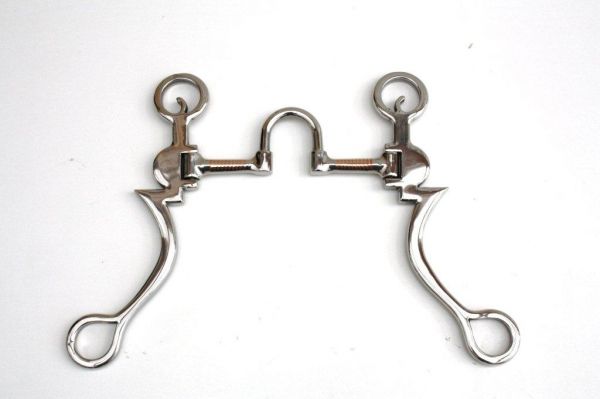 "A.F." Performance Show Bit - Stainless Steel Long Shank Correctional