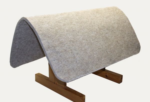 Mustang Wool Felt Padliner For Show Blanket Sand