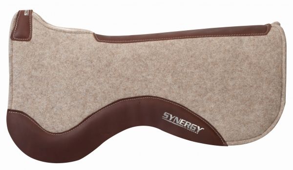 Weaver  Synergy® Contoured Merino Wool Felt Performance Pad  Tan